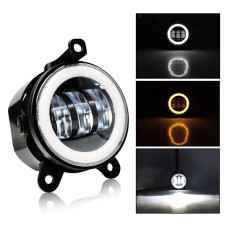 Фара LED протитуманна ВАЗ 2170-2173 ГАЗЕЛЬ Jeep Wrangler 3.5 дюймів 30W 117х92х79 мм з кільцем 1 шт
