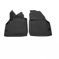 Передние 3D коврики для Renault Grand Scenic 2003-2009 / Высокий борт