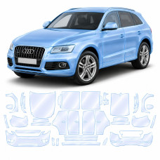 Антигравійна захисна бронеплівка за лекалами для Audi Q5 8R 2008-2017 - повний кузов