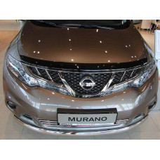 Дефлектор капота мухобойка Nissan Murano (Z51) 2008-2015