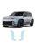 Антигравийная защитная бронепленка по лекалам для Kia EV9 I 2023- оптика (фары и ПТФ)