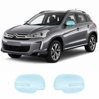 Антигравийная защитная бронепленка по лекалам для Citroen C4 Aircross I 2012-2017 - зеркала