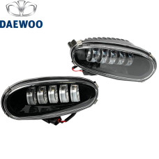 Протитуманні фари LED Daewoo Lanos 40W Лінзовані Алюмінієвий корпус IP67 (GFW01W)