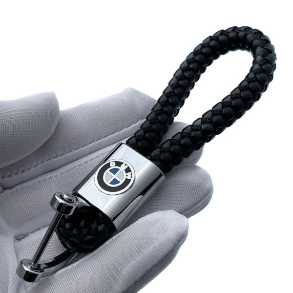 Подарунковий набір №6 для BMW / Брелок і чохол для автоключів / Шкіра Наппа