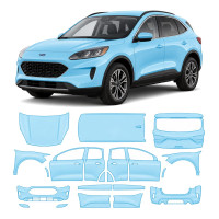 Антигравійна захисна бронеплівка за лекалами для Ford Escape (US) IV 2020-2022 - повний кузов