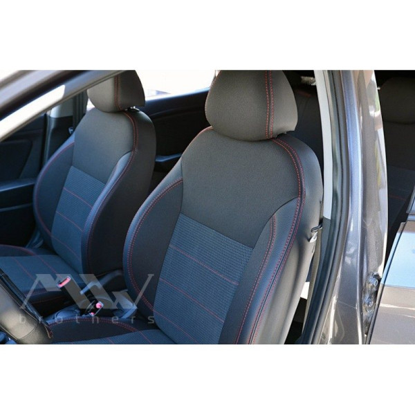 Авточехлы модельные MW Brothers для Hyundai Accent (Solaris) c 2010