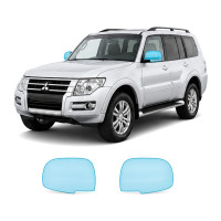 Антигравийная защитная бронепленка по лекалам для Mitsubishi Pajero IV facelift 2015-2021 - зеркала