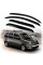 Дефлектори вікон вітровики HIC для Renault Kangoo II 2008-4 Двері (REN25)