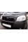 Зимняя накладка на бампер / Средняя /Fiat Doblo 2000-2011 Глянец FLY