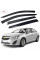 Дефлектори вікон вітровики HIC для Chevrolet Cruze 2009- седан (CHR49)