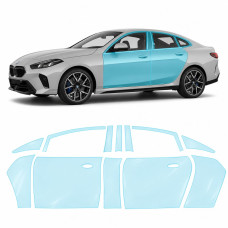 Антигравийная защитная бронепленка по лекалам для BMW 2 Series Gran Coupe F74 2025- зоны дверей и стойки окон