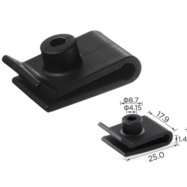 Скоби під саморіз Mazda, Lexus, Toyota (OEM 9017905060, 90179-05060) (C366)
