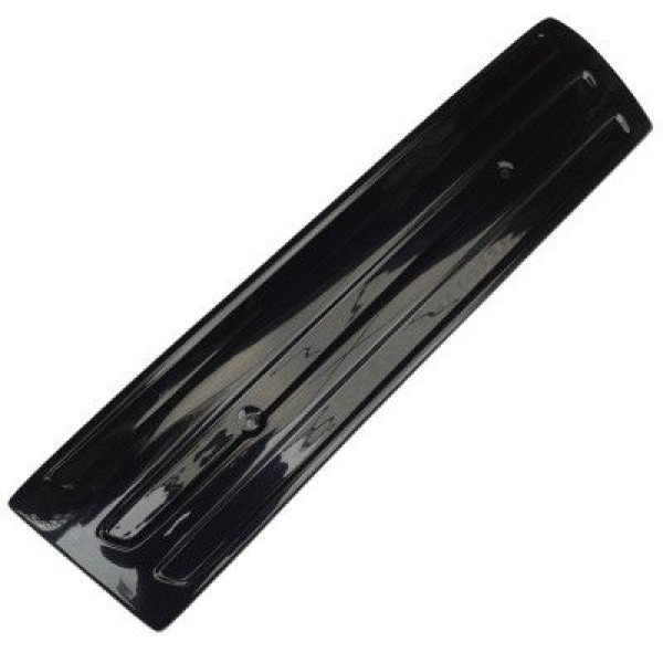 Зимові накладки на бампер Volkswagen Caddy 2004-2010 Глянець (Voron Glass)