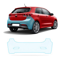 Антигравийная защитная бронепленка по лекалам для Kia Rio YB 2017-2019 - задний бампер
