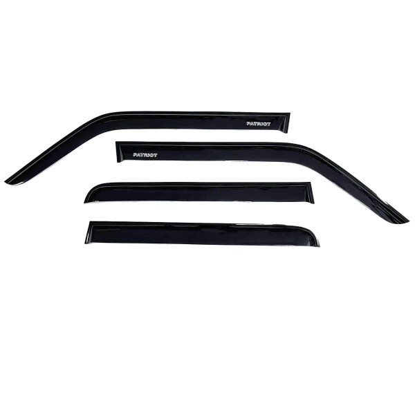 Дефлектори вікон вітровики для JEEP Patriot 2007-2016 Voron Glass