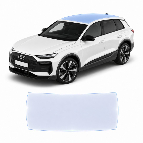 Антигравийная защитная бронепленка по лекалам для Audi Q6 e-tron PPE 2024- зона крыши