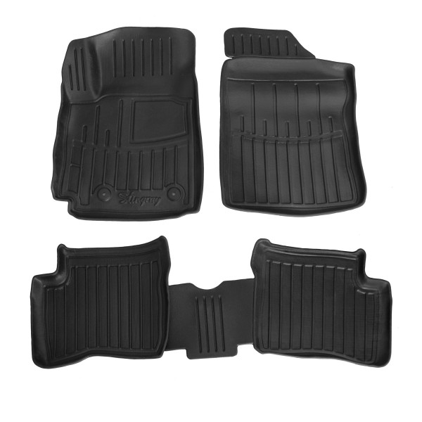 Комплект 3D ковриков в салон Toyota Yaris I (P1) (1999-2006)