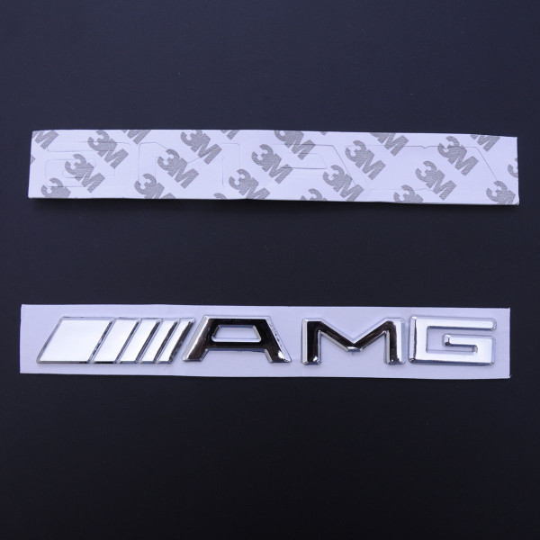 Емблема напис AMG скотч 3М 20 x 2 (ОЕМ A2208170815) Польща