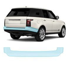 Антигравийная защитная бронепленка по лекалам для Land Rover Range Rover L405 2012-2017 - задний бампер