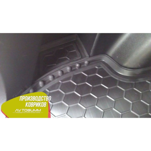 Автомобильный коврик в багажник Subaru Forester 3 2008- Резино - пластик