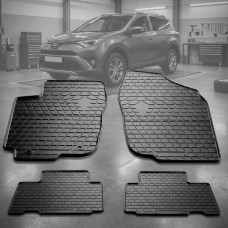 Автомобильные коврики в салон для Toyota Rav 4 (XA40) 2013-2018