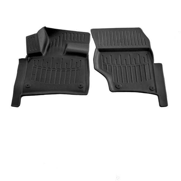 Передние 3D коврики для Audi Q7 (4L) 2005–2015 / Высокий борт