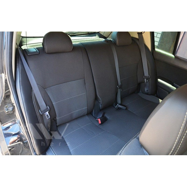 Авточохли модельні MW Brothers для Nissan Tiida (рейстайлінг) з 2010