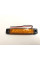 Габарит LED прямоугольный 100х10 мм / 24V / 6 диодов / Оранжевый 10 шт (201306 K 040)