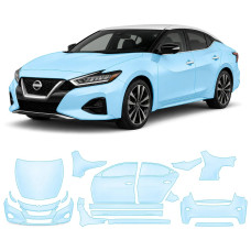 Антигравійна захисна бронеплівка за лекалами для Nissan Maxima A36 facelift 2019-2023 - повний кузов