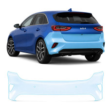 Антигравийная защитная бронепленка по лекалам для Kia Ceed CD facelift 2022- задний бампер
