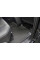 Килимки в салон EVA для Toyota Prado 150 2010-2021 (Металевий підп'ятник) Чорні-Коричневий кант 5 шт