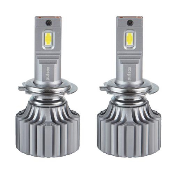 LED лампи для авто Pulso N1 H7 LED-chips OEM PHILIPS Flip chip 9-16V 2*70W 8500Lm 6500K