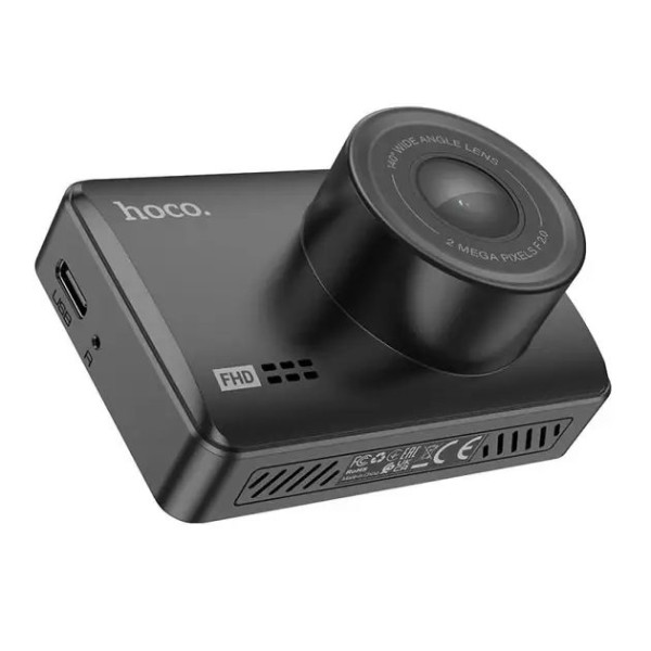 Видеорегистратор Hoco DV3 2,45-inch IPS+Камера Заднего Вида Черный (6942007608183)