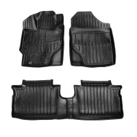 Комплект 3D ковриков в салон Toyota Yaris III (XP13) (2011-2020)
