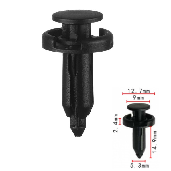 Клипса распорные Toyota (90467-05136, 9046705136, 53Z16-09021, 53Z16-07006) (C991)