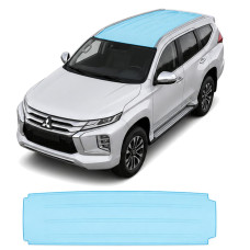 Антигравійна захисна бронеплівка за лекалами для Mitsubishi Pajero Sport III facelift 2019- зона даху
