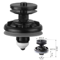 Кліпса кріплення Внутр. оздоблення двері Audi A6 Seat Skoda VW 6Q0868243 (C1250)