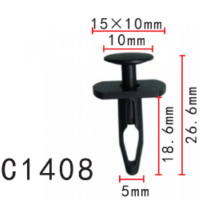 Клипса крипления Нажимная Распорная Volkswagen OPEL (OEM 1K0807300 11754) C1408