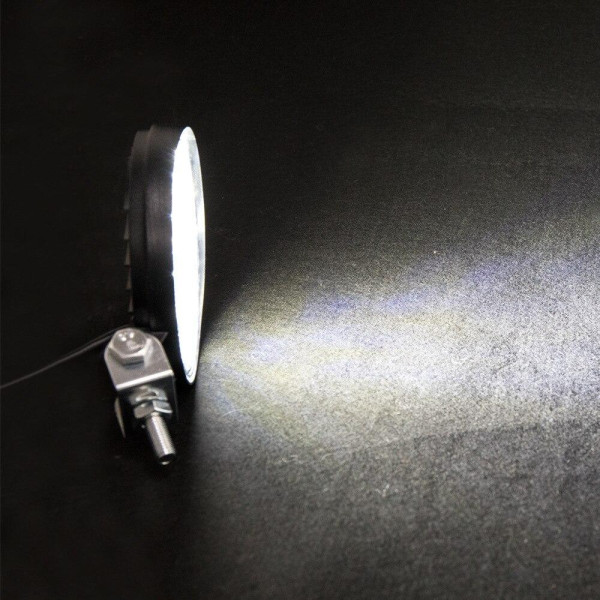 Светодиодная дополнительная LED фара12W (0.9W*14) 10-30V Ø 90x20 mm Ближний (MINI 42W) 1 шт