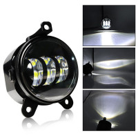 Фара LED протитуманна ВАЗ 2170-2173 ГАЗЕЛЬ Jeep Wrangler 3.5 дюймів 30W 117х92х79 мм без кільця 1 шт