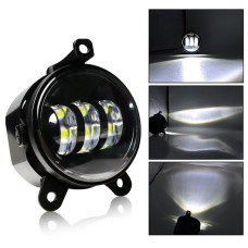 Фара LED протитуманна ВАЗ 2170-2173 ГАЗЕЛЬ Jeep Wrangler 3.5 дюймів 30W 117х92х79 мм без кільця 1 шт