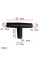 Соединитель для трубок тройник d7 7 6.9мм (22231) (C863)
