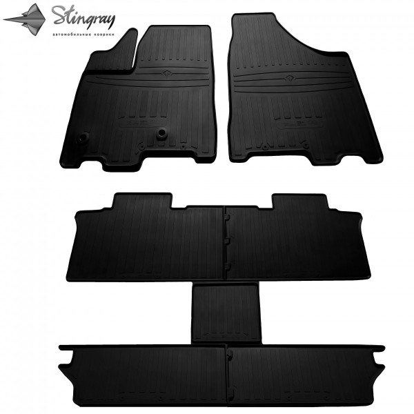 Автомобільні килимки у салон для Toyota Sienna III 2010- 6 seats