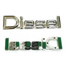 Емблема напис буквене позначення Diesel 114 x 26 мм