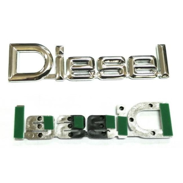 Эмблема надпись Diesel 114 x 26 мм