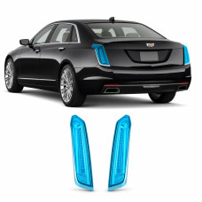 Антигравійна захисна бронеплівка за лекалами для Cadillac CT6 I 2016-2018 - задні ліхтарі стопи