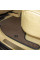 Килимки в салон EVA для Volkswagen Touareg I 2002-2010 з підп'ятником Бежеві 5 шт