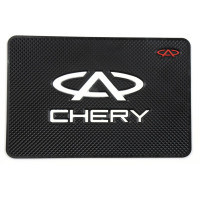 Антискользящий коврик торпеды с логотипом Chery