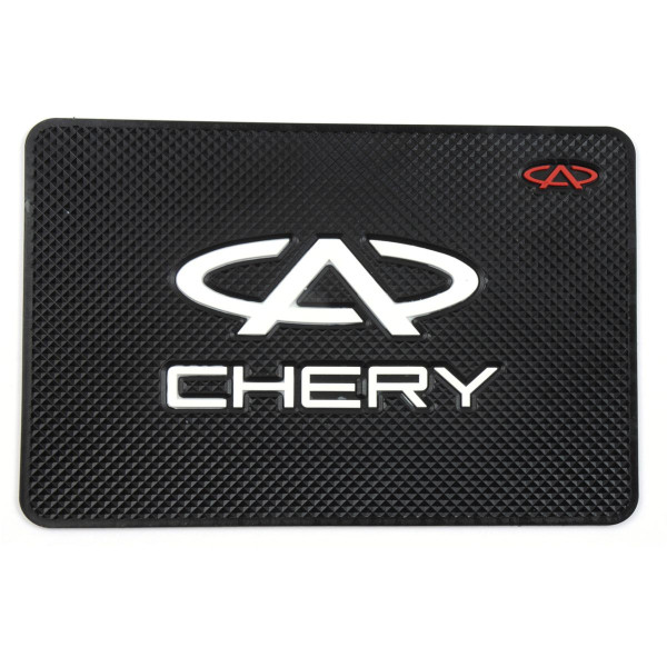 Антискользящий коврик торпеды с логотипом Chery