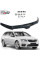 Дефлектор капоту мухобійка Skoda Octavia A7 2013-2017 Євро Кріплення (Vip Tuning)
